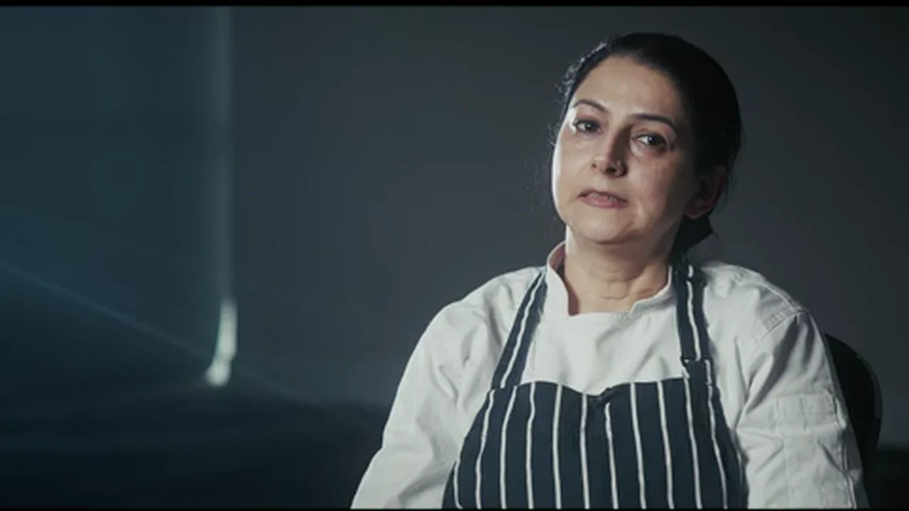 A Levy chef speaking in an observational documentary interview