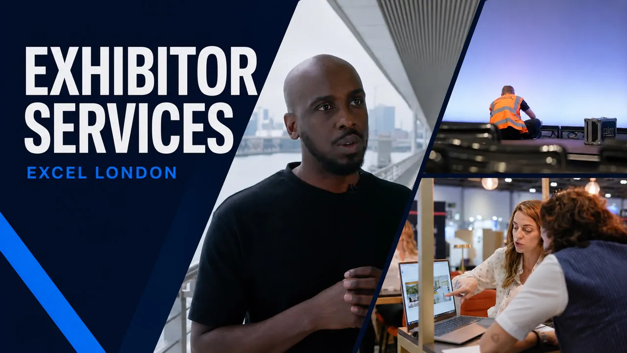 ExCeL London Exhibitor Services crafted project thumbnail